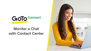 Monitor a Contact Center Chat with the GoTo Desktop App