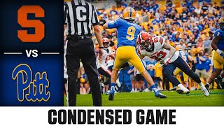 Syracuse vs. Pitt Condensed Game | 2022 ACC Football