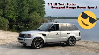 Worlds First Range Rover Sport Twin Turbo LS Swap Overview / For Soccer Moms In A HURRY!