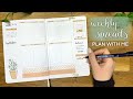 3 Weekly Spread Ideas For Your Bullet Journal | Functional And Cute | Plan With Me
