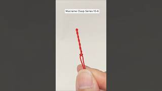 DIY Macrame Clasp Ideas | One Cord Button Knot Closure #shortstutorial #knot #knottingtutorial