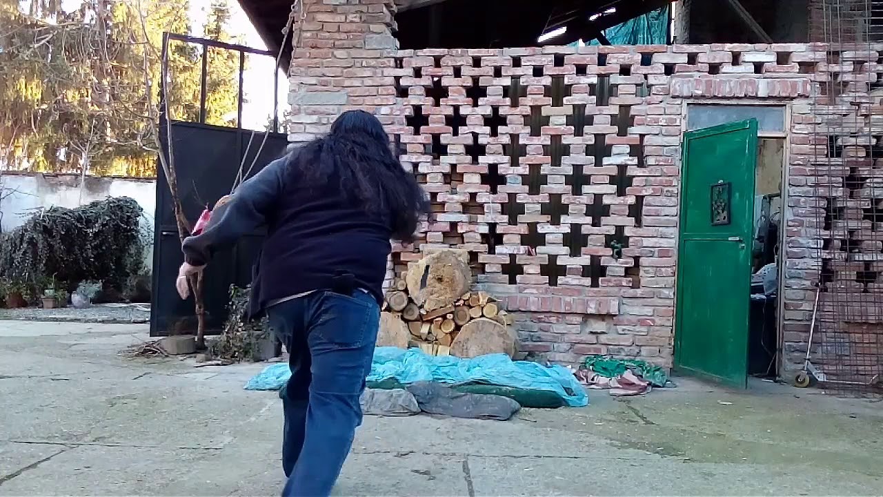 Underhand knives throwing half spin no spin / lancio coltelli dal basso no/mezza rotazione(9