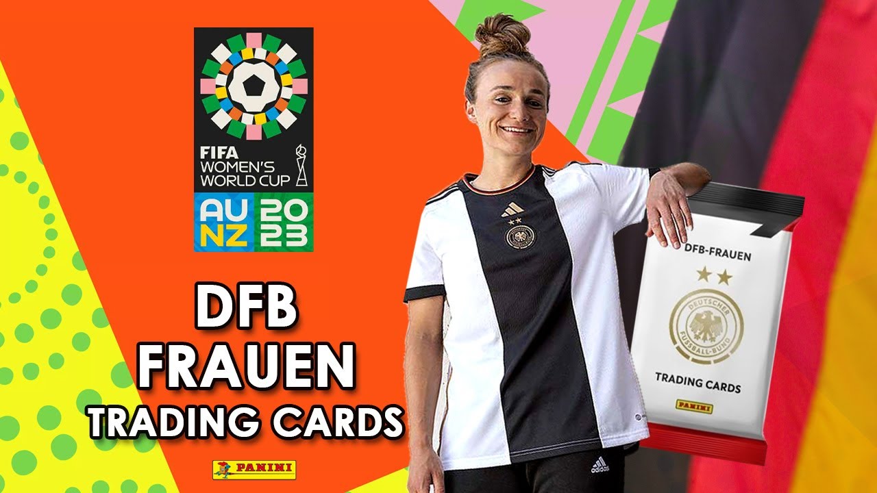 PANINI DFB Women Trading Cards Set zur Frauen-WM 2023. Mit Autograph ...