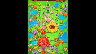 Blossom Blast Saga Level 345 - NO BOOSTERS