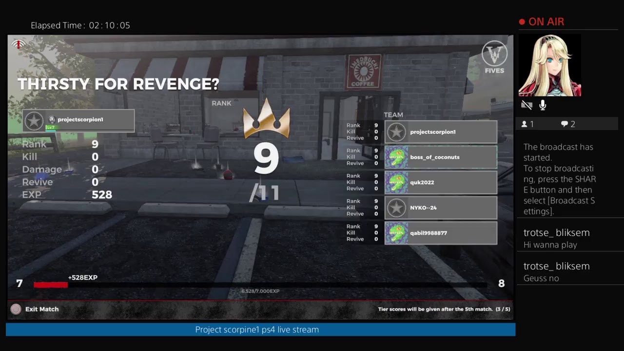 projectscorpion1's Live PS4