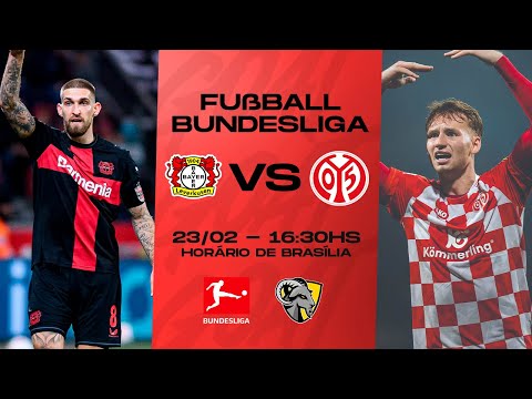 BAYER LEVERKUSEN X MAINZ 05 | BUNDESLIGA | JOGO COMPLETO