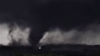 Multi-Vortex EF4 Tornado near Waterloo, NE 4/26/2024