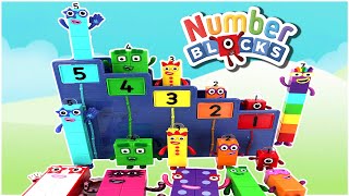 Numberblocks Step Squad HQ with Even Numbers!  Help 7 Find Numberblock 15! Fun Math for Kids!