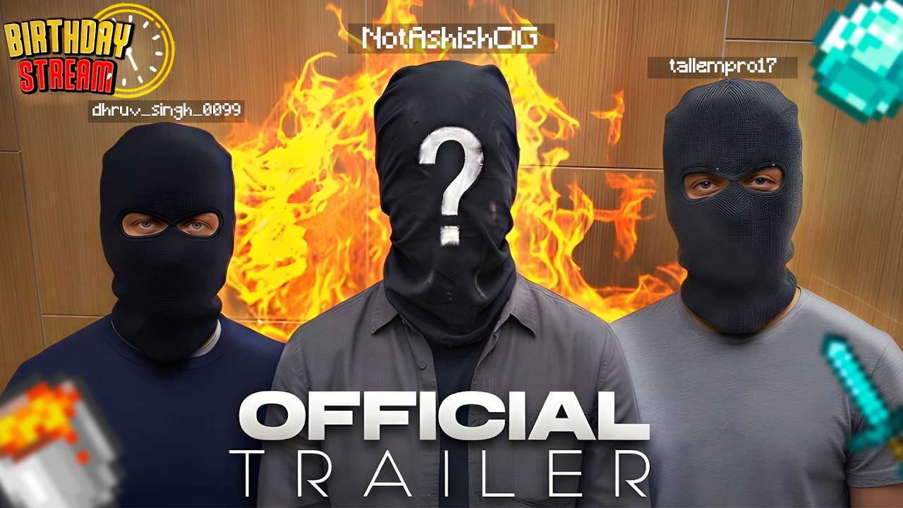 NotAshish IRL Birthday Stream | TRAILER