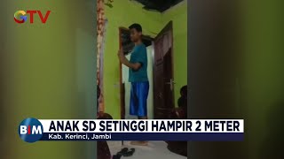 Wow! Anak SD di Kabupaten Kerinci Tingginya Hampir 2 Meter - BIM 10/05