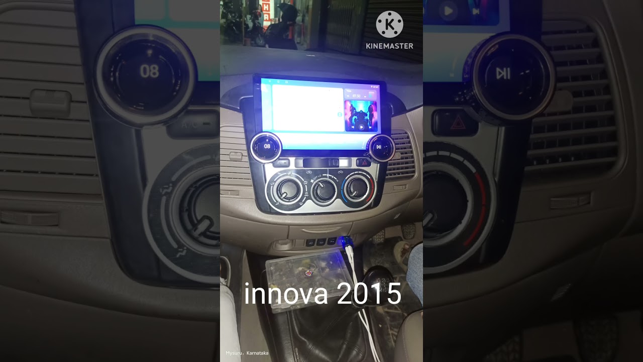 Innova 2015 diamond stereo installation