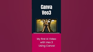I Create AI video with Veo 3 using Canva and the results are mind blowing 🤯 #canvatips #googleveo3