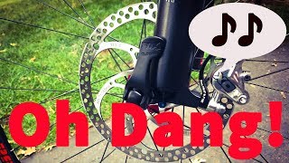 Stopping Bike Disc Brake Squeal  Here's a GOOD DIY Technique you Probably Haven't Tried Yet!