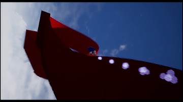 Unreal Engine 4 - Sonic testing looping and gravity fields