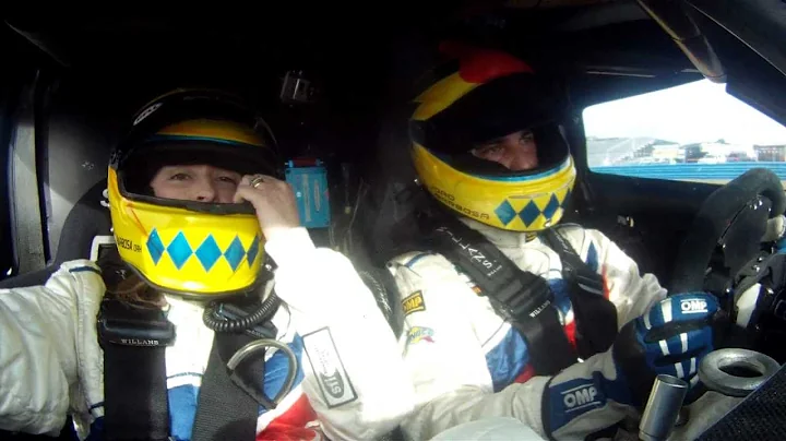 Joao Barbosa takes wife on a wild ride around Dayt...