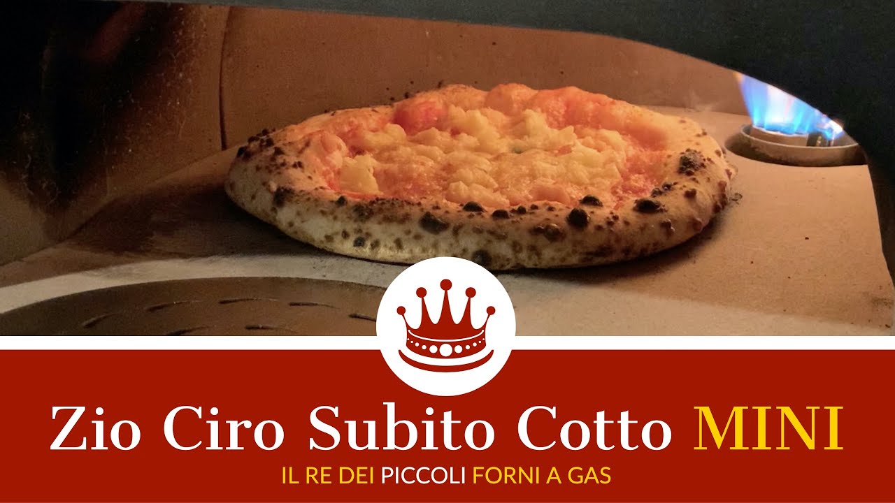 Zio Ciro Subito Cotto MINI, il RE dei piccoli forni a gas - YouTube