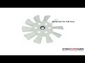 1A646083050 Fan White Tuff Torq Genuine OEM Part