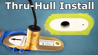 How to Install a Fish Finder Thru Hull Transducer (FULL InDepth DIY)