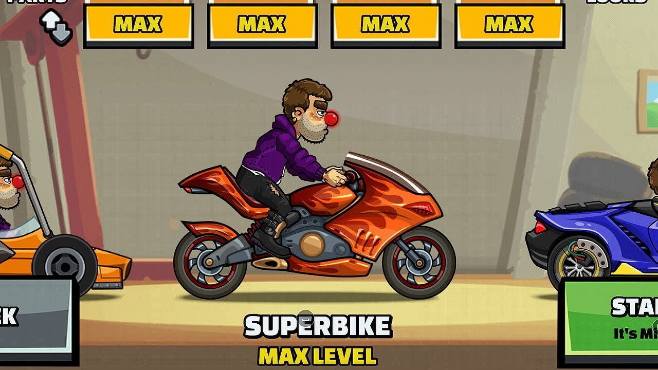 Hill Climb Racing 2 Super Bike Fully Upgraded (MAX) Android Gameplay ... - MaxresDefault