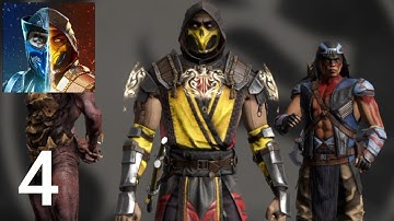 Mortal Kombat Mobile - Gameplay Walkthrough Part 4 - Survivor Mode (iOS, Android)