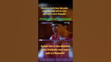 PETUAH BIJAK ARYA KAMANDANU KEPADA PATI GAJA MADAH