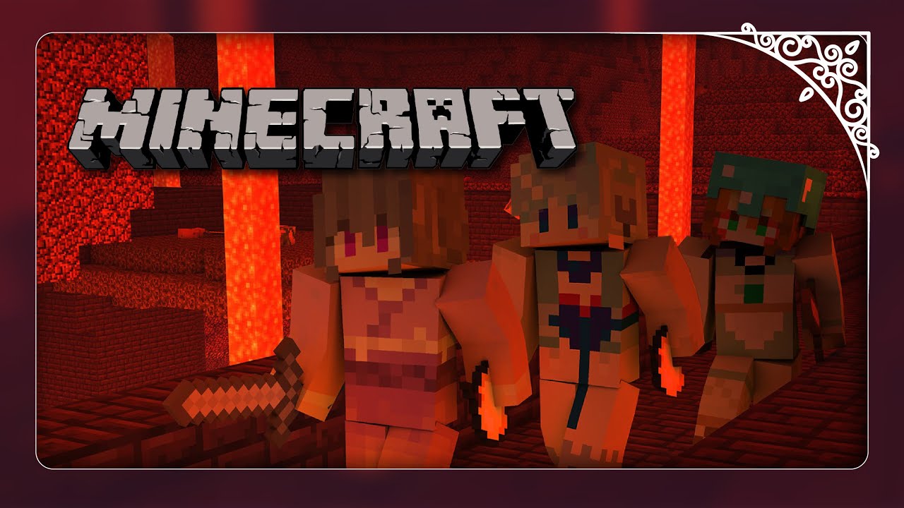 【麥塊Minecraft】2.13 今天來尋找地獄裏的城堡~ ft. Iwa & Ran 【日紫喜/ HishikiMurasaki】 | MYViki