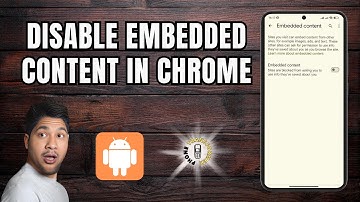 How to Disable Embedded Content in Google Chrome