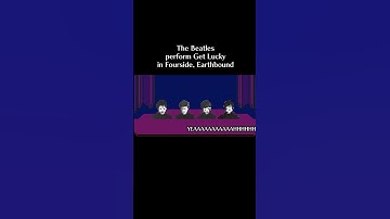 Thumbnail of The Beatles perform Get Lucky in Fourside, Earthbound #thebeatles #daftpunk #earthbound