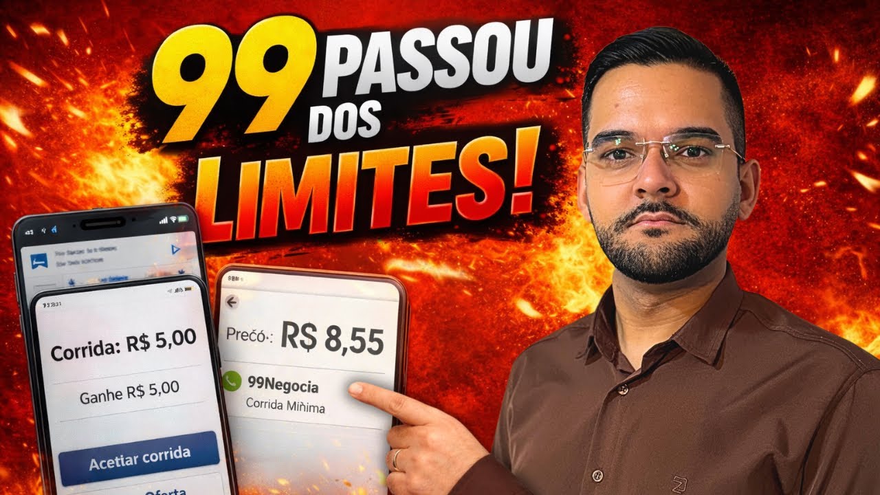 99 PASSOU DOS LIMITES? MOTORISTAS REVOLTADOS