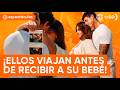 Isabella Ladera y Hugo García viajan antes de recibir a su bebé | América Espectáculos (HOY)