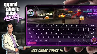 How To Use Cheat Codes On GTA Vice City On Android Device | Unlimited Money | Use Cheat Codes screenshot 5