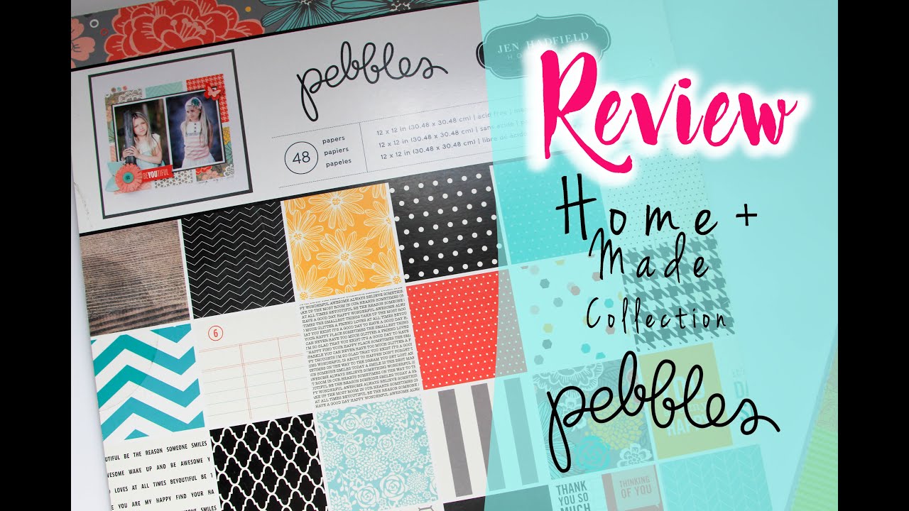 Jen Hadfield Home+Made Collection - 30x30 in Paper pad