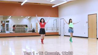 Angel's Lambada - Line Dance (Dance & Teach)