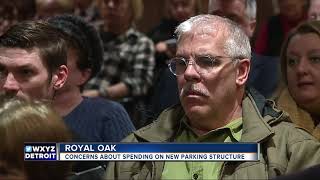 Concerns about spending on new parking structure