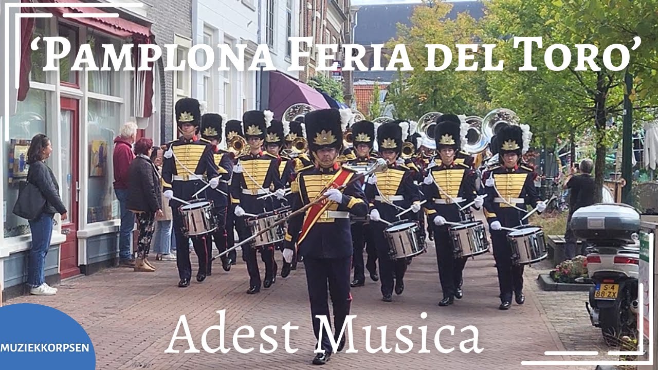 MUZIEKKORPSEN | ADEST MUSICA - 'PAMPLONA FERIA DEL TORO' -  De Delftse Muziek & Theater Parade 2025