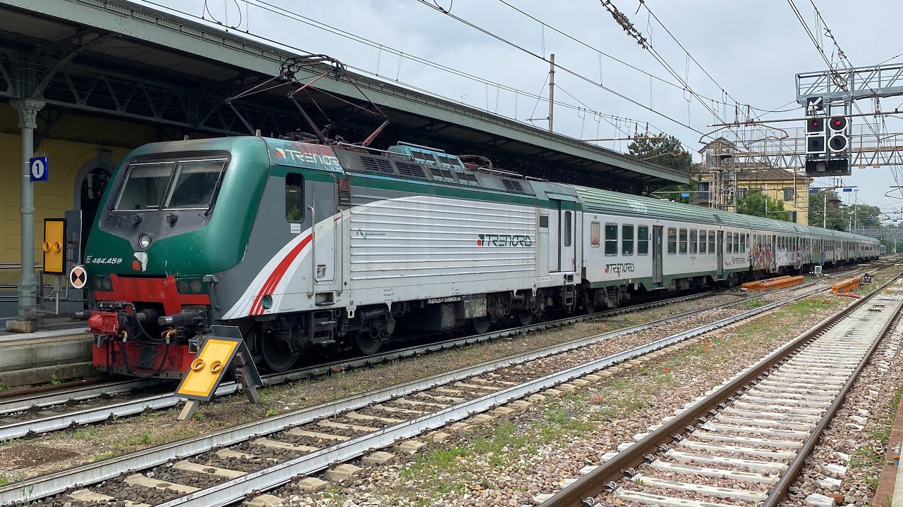 TRENI in arrivo, partenza e transito ALLA STAZIONE DI CREMONA!