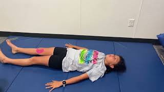 Shooting Star exercise for Moro reflex integration