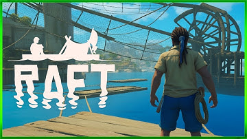 Surviving Hard Mode - Multiplayer - Raft Survival - Live Stream #2