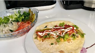 İftarlik Lezzet Mi̇ni̇ Lavaşi İle Tavuk Tantuni̇