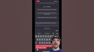 How To Use Chat-GPT (For Realtors) Step-By-Step Walkthough
