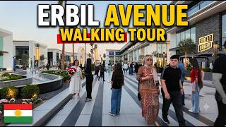 Erbil Kurdistan Walking Tour (4K)