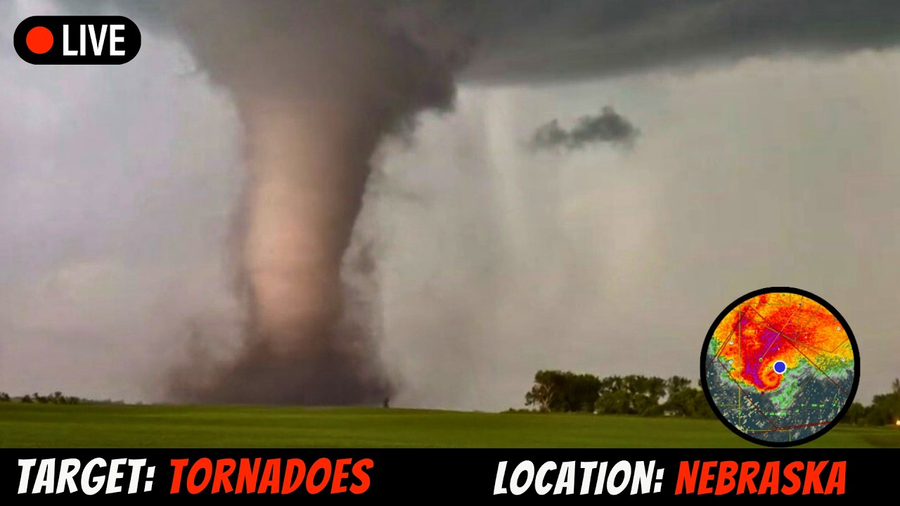 🔴 Sneaky Canadian Tornado Threat - LIVE STORM CHASER