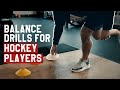 Single Leg Stability Balance Exercises For Hockey Players
