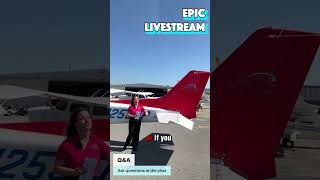 Inside our Cessna #pilot #cesna #aircraft #live aft