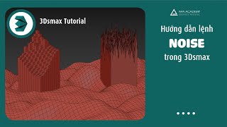 How to use the NOISE modifier in 3ds Max