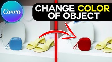 How to Change Color of Object in Canva in 2025