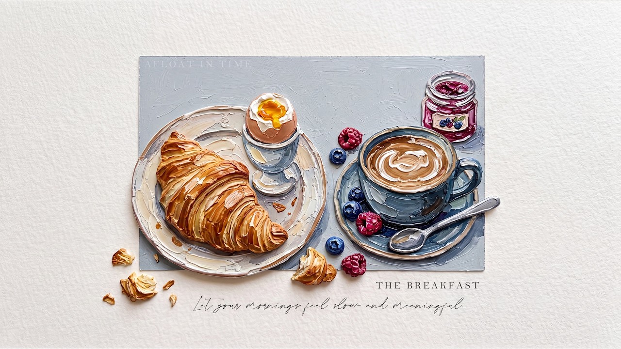 The Breakfast ☕ Cozy Piano Music for Slow Mornings, Focus & Relaxation