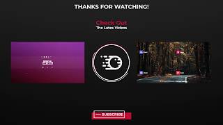 FREE YouTube EndScreen Templates - After Effects Outro Template FREE YouTube EndScreen Templates - After Effects Outro Template
