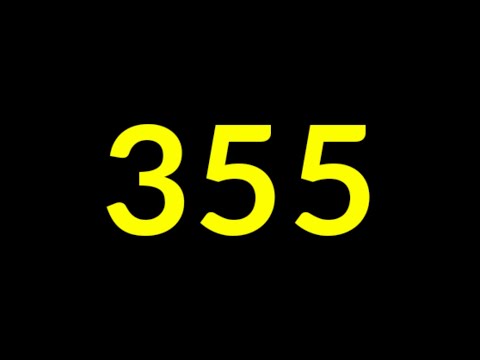 355 Seconds Countdown Timer With Sound Effect