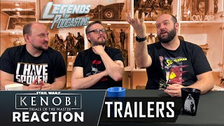 Kenobi: Trials of the Master Trailers by PixelJoker95 Reaction | Legends of Podcasting